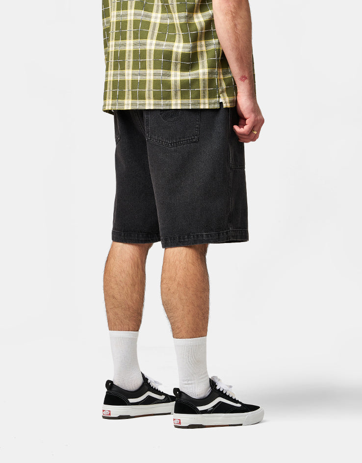 Santa Cruz Opus Dot Workwear Shorts - Black