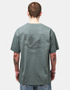 Carhartt WIP S/S Punched T-Shirt - Velvet Green