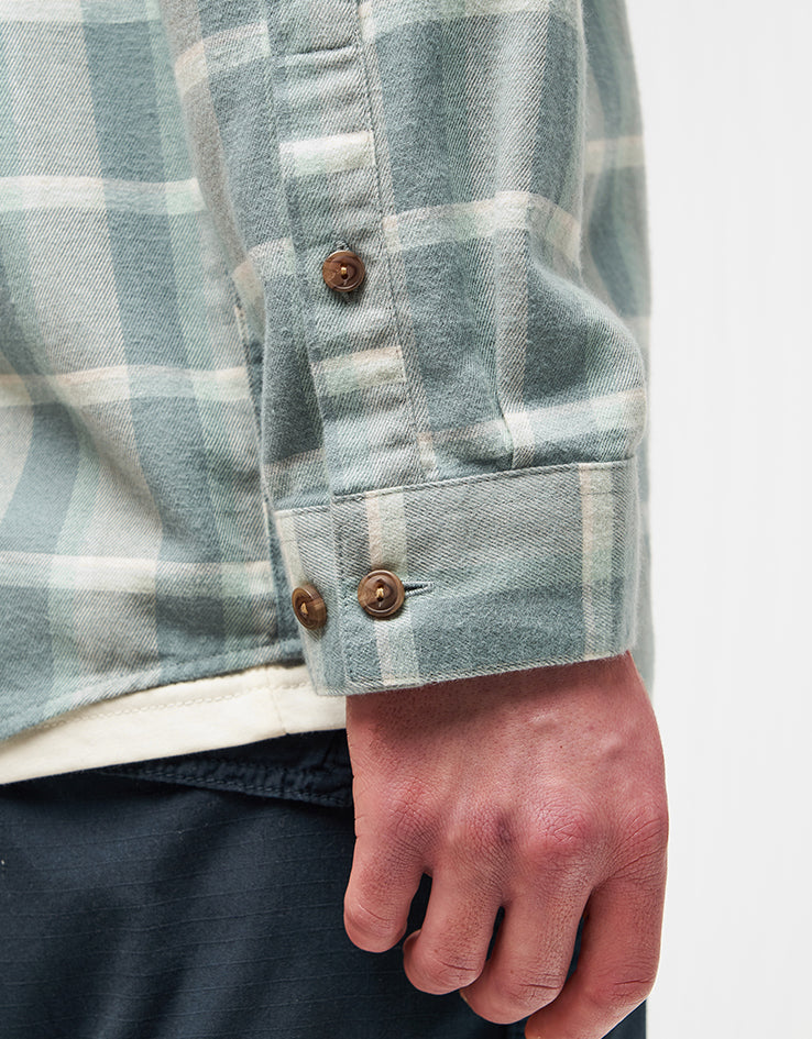 Patagonia Lightweight Fjord L/S Flannel Shirt - Marine Layer: Blue Sage