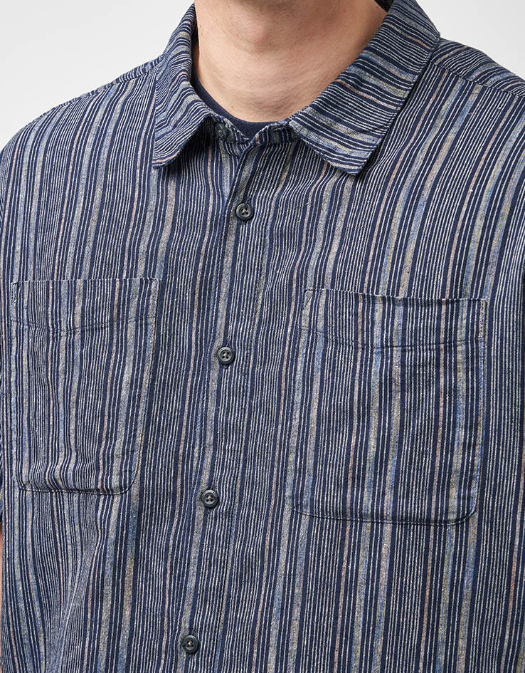 Patagonia Back Step S/S Shirt - Rapids: New Navy