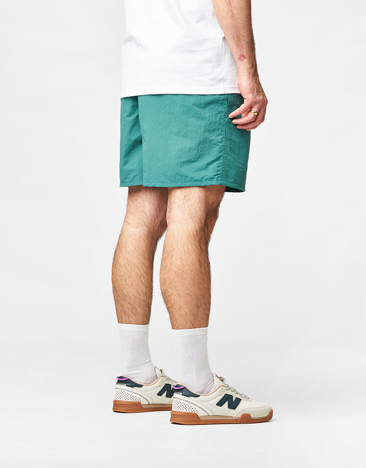 Patagonia Baggies 5" Shorts - '95 Oval Logo: Gem Green