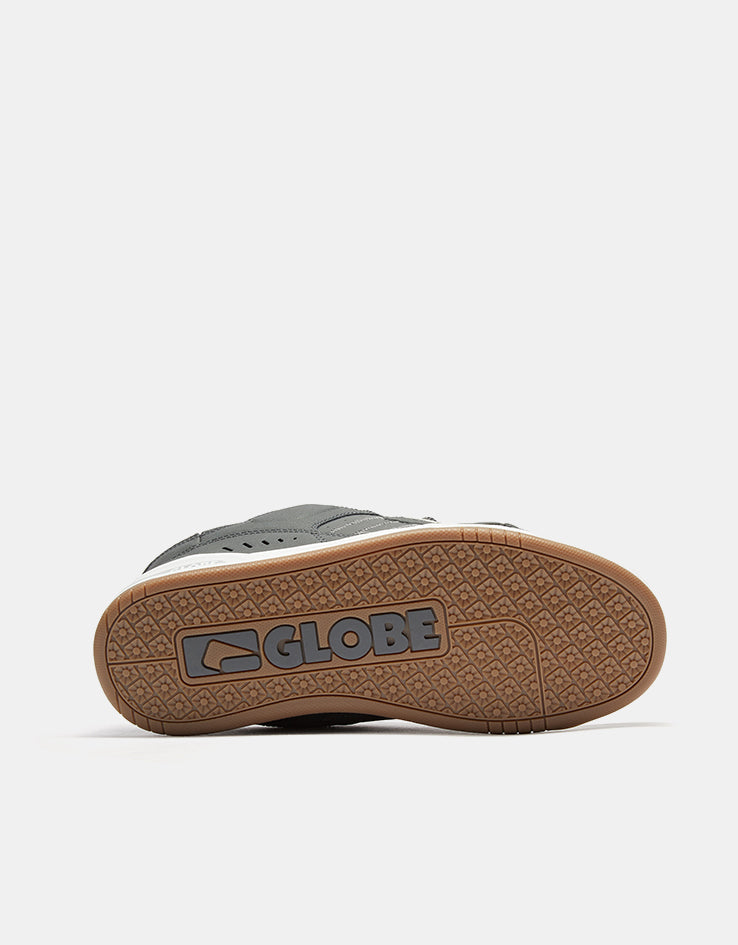 Globe Fusion Skate Shoes - Charcoal/White