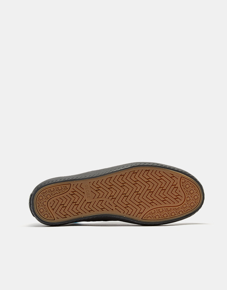 Globe Melbek Skate Shoes - Black/Montano