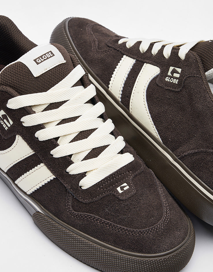 Globe Encore-2 Skate Shoes - Brown/Dark Gum