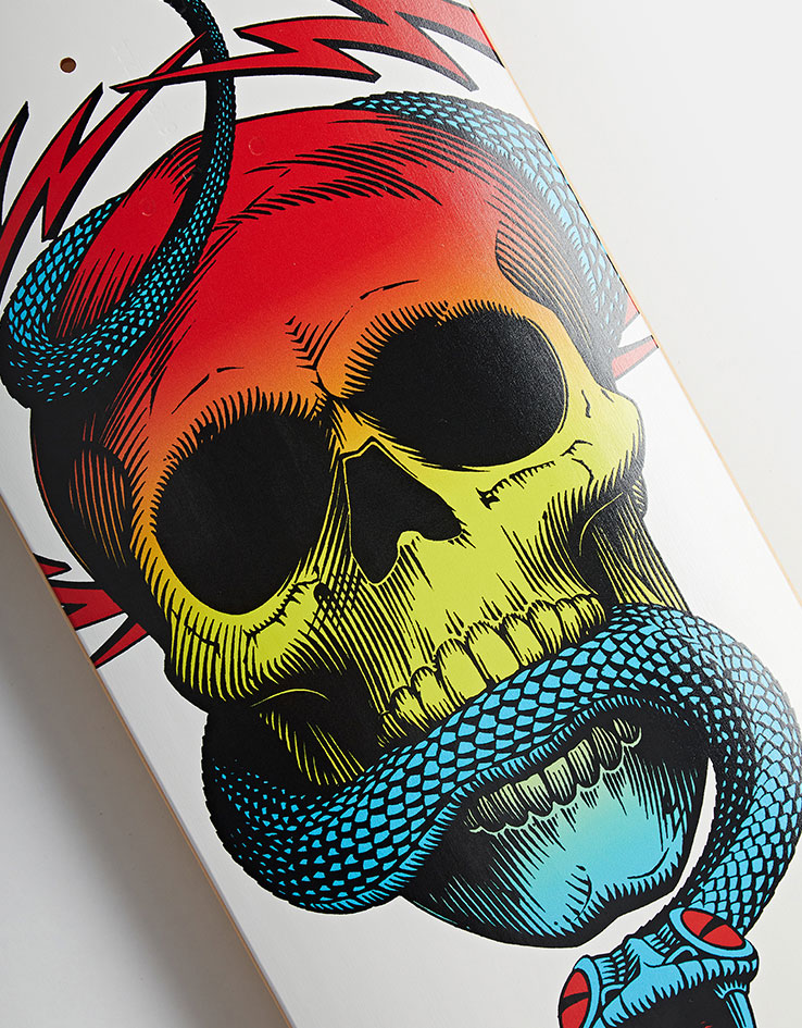 Powell Peralta McGill Skull & Snake Yellow Fade 244 Skateboard Deck - 8.5"