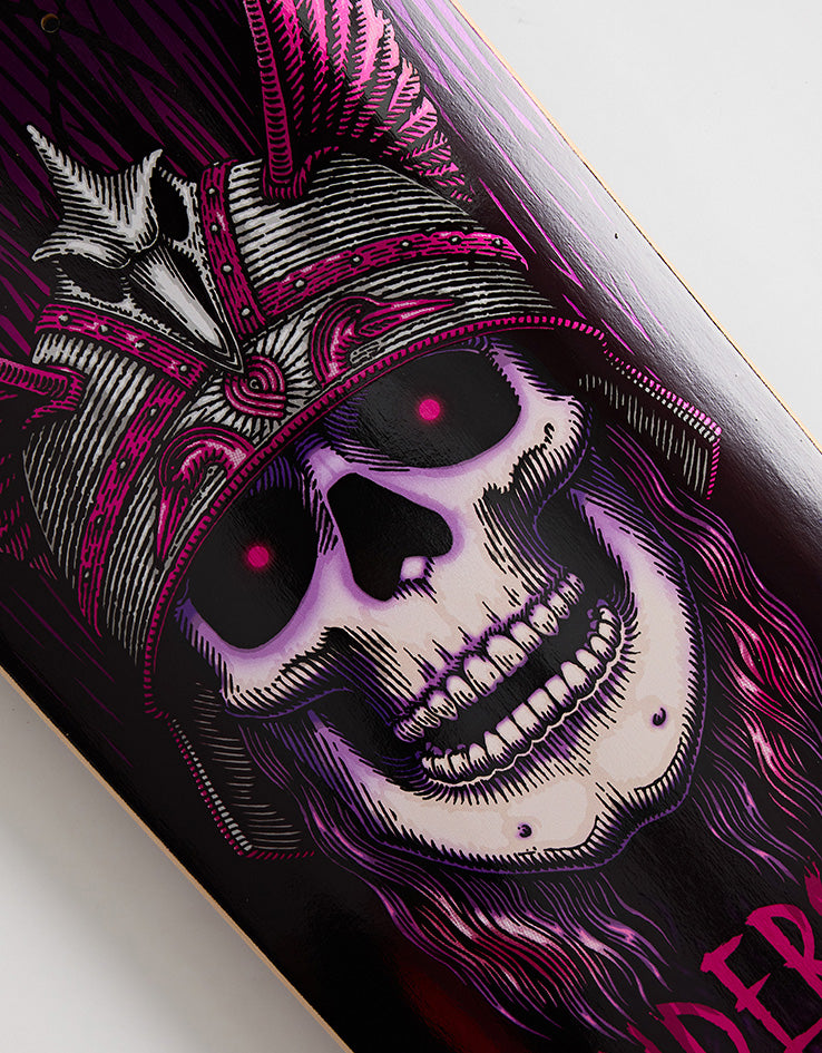 Powell Peralta Anderson Heron Skull Pink Foil 290 Skateboard Deck - 9.13"