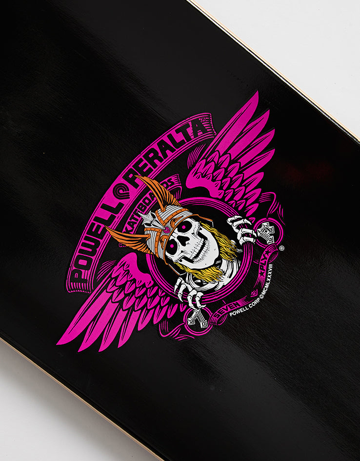 Powell Peralta Anderson Heron Skull Pink Foil 290 Skateboard Deck - 9.13"