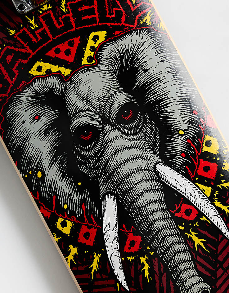 Powell Peralta Vallely Elephant Burgundy Complete Skateboard - 8"