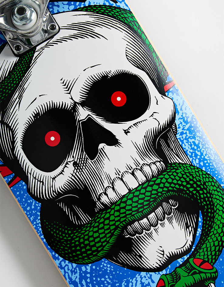 Powell Peralta Skull & Snake Blue Complete Skateboard - 8.25"