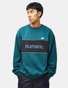 New Balance Numeric Team Crew - Medusa Green