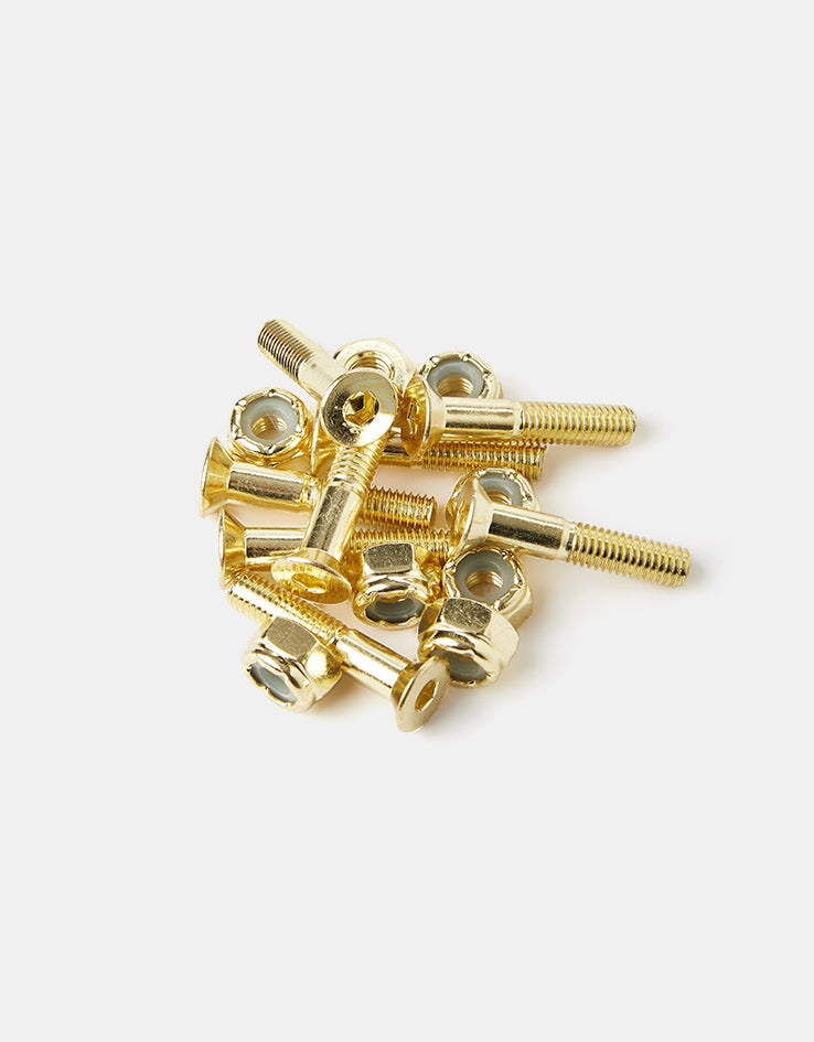 G-Tool 1" Allen Bolts - Gold