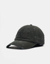 Welcome Distressed Vamp Cap - Black