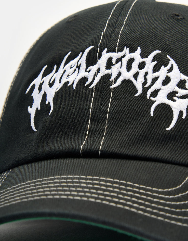 Welcome Barb Trucker Cap - Black/White