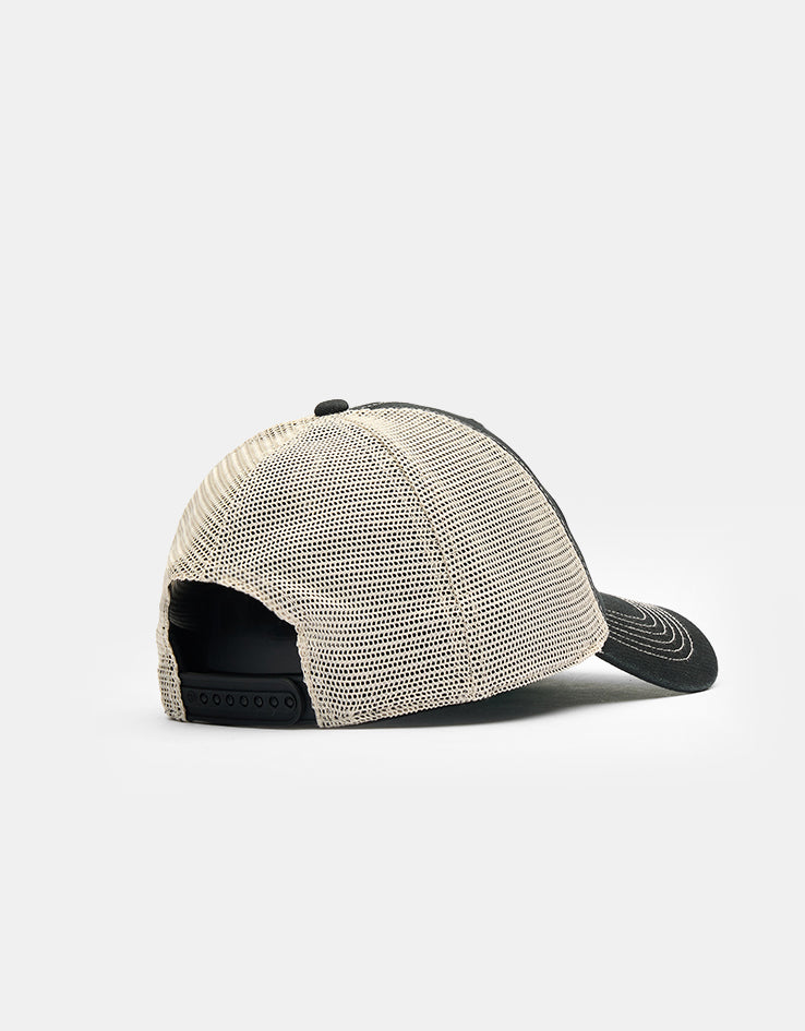 Welcome Barb Trucker Cap - Black/White