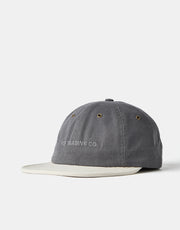Pop Trading Company 2 Tone Flexfoam Cap - Charcoal/Off White