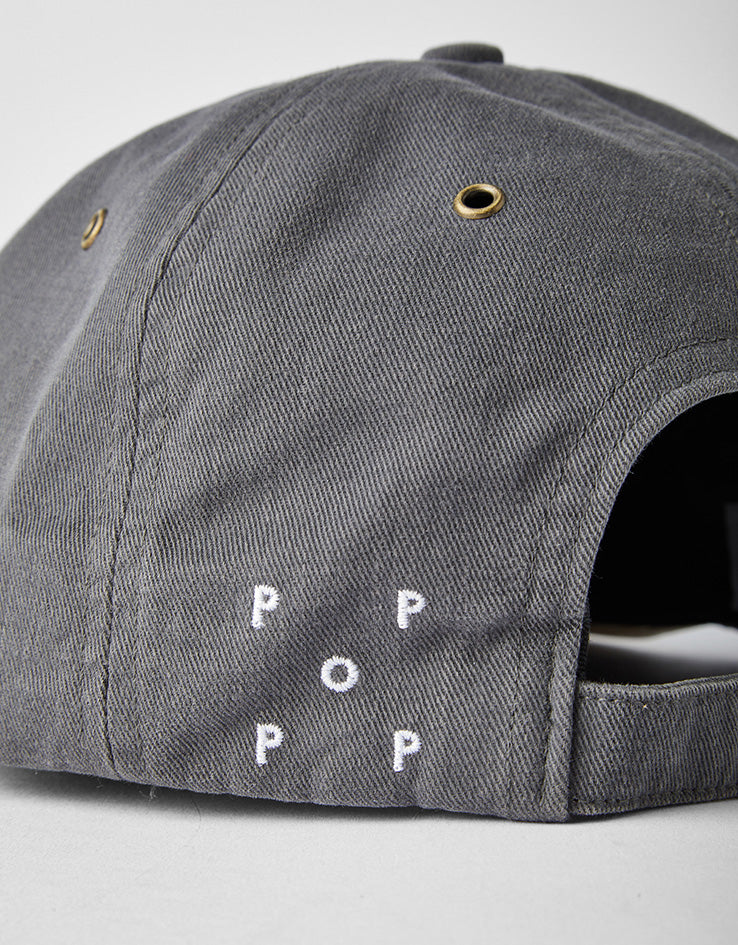 Pop Trading Company 2 Tone Flexfoam Cap - Charcoal/Off White