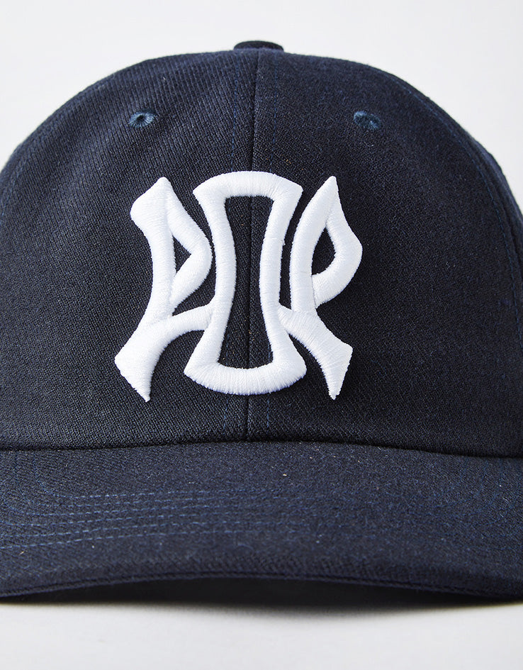 Pop Trading Company Acid Six Panel Cap - Navy