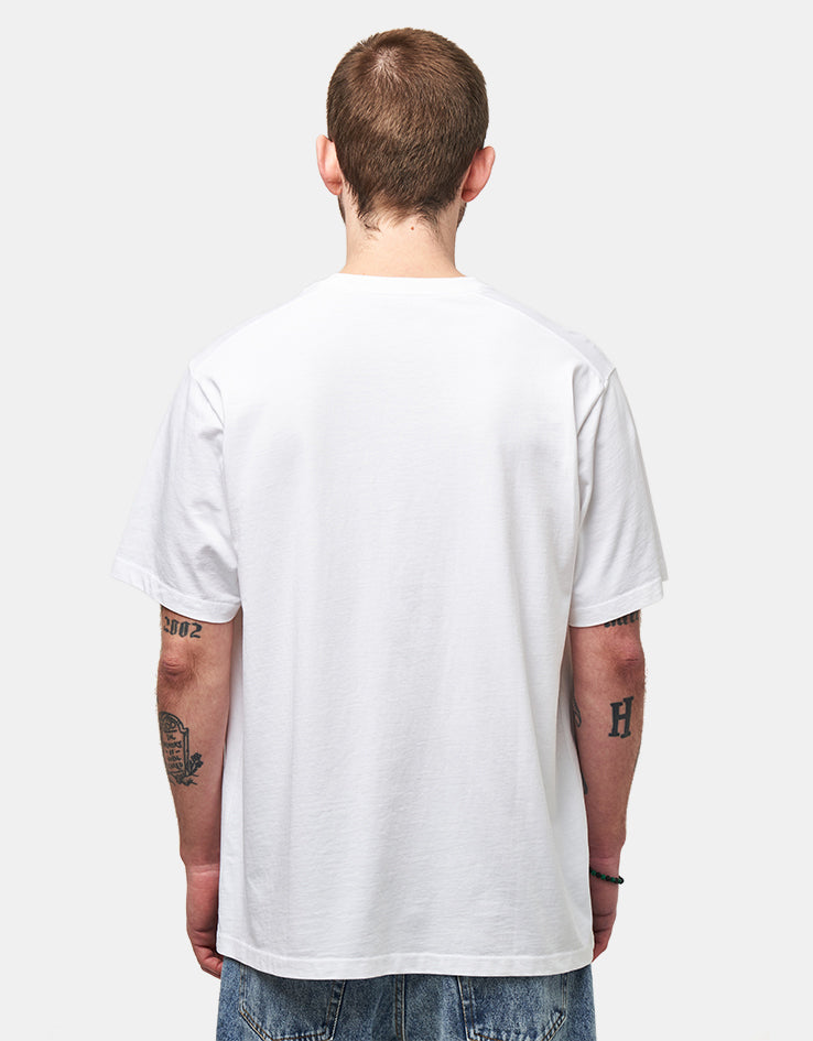 Pop Trading Company Hearts T-Shirt - White