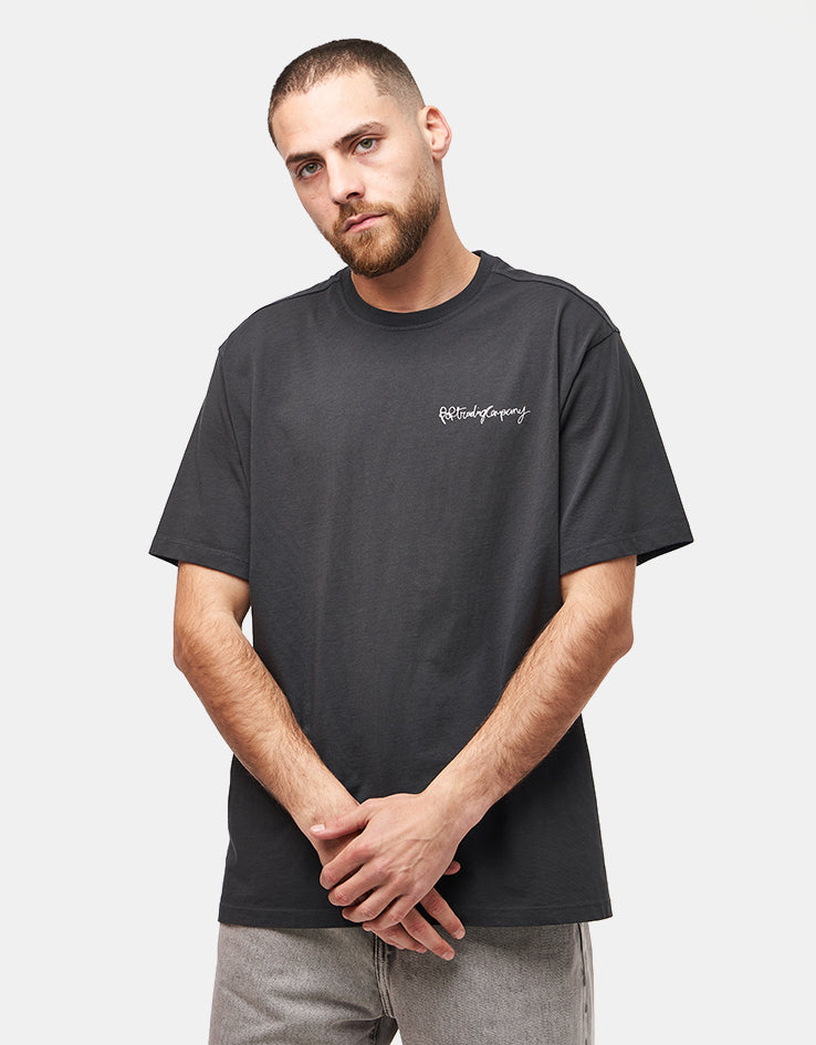 Pop Trading Company Oneliner T-Shirt - Anthracite – Route One