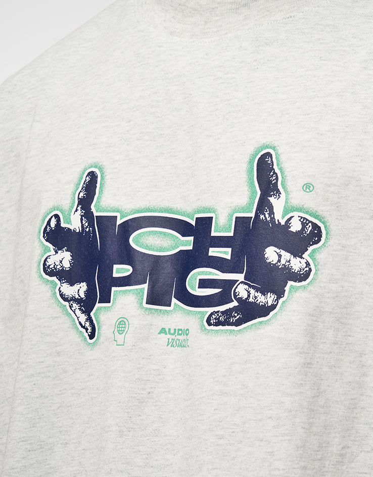 ICHPIG Sensory T-Shirt - White Marle