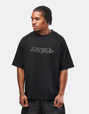 ICHPIG Distort T-Shirt - Black