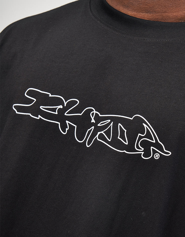 ICHPIG Distort T-Shirt - Black