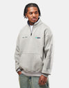 ICHPIG Emblem 1/4 Zip - Grey Marle
