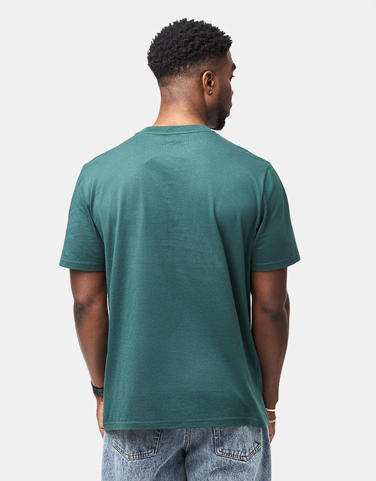 Route One Catacombs Organic T-Shirt - Glazed Green