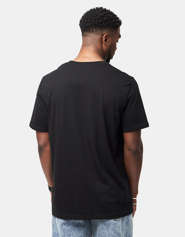 Route One Doberman Organic T-Shirt - Black