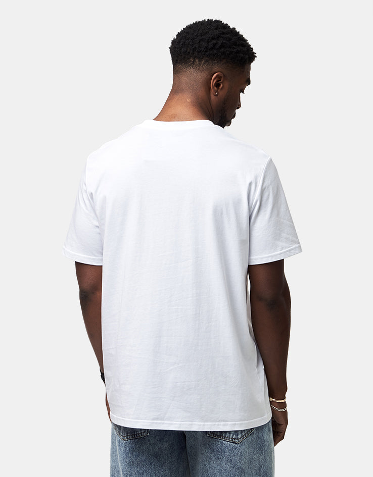 Route One Floating Points Organic T-Shirt - White