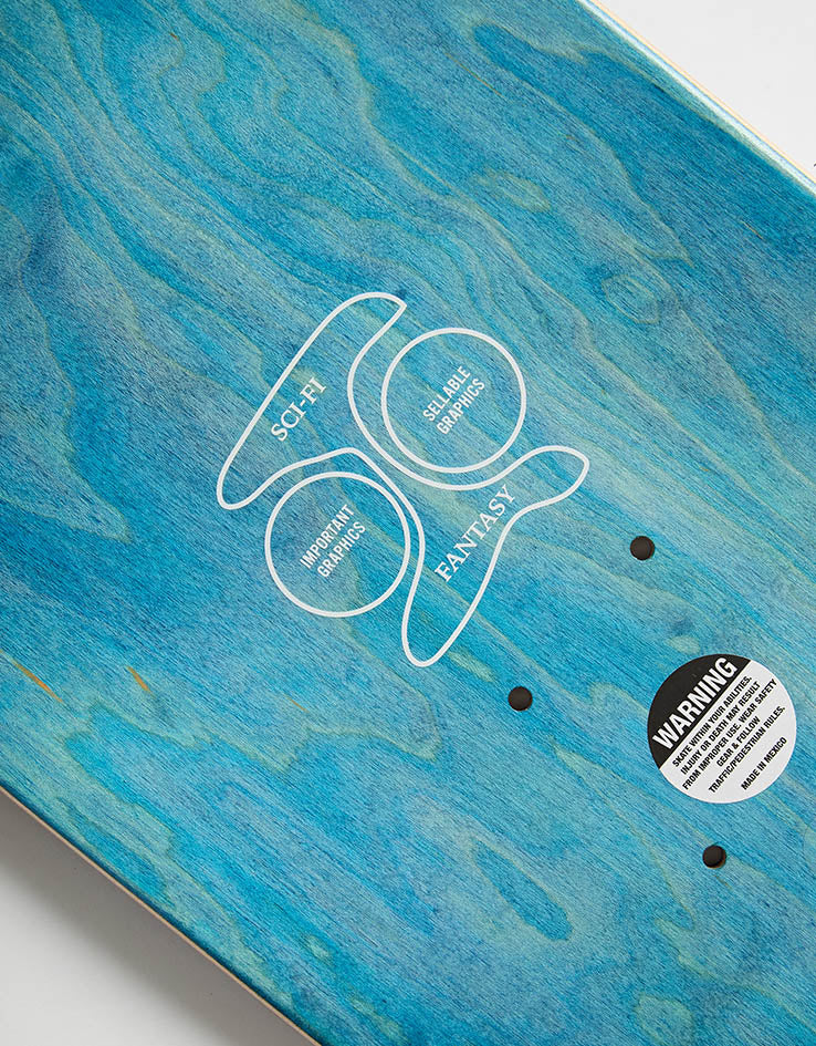 Sci-Fi Fantasy Hsu Dues Ex Machina Skateboard Deck - 8.25"