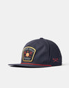 Dark Seas Headmaster Florida Snapback Cap - Dark Navy