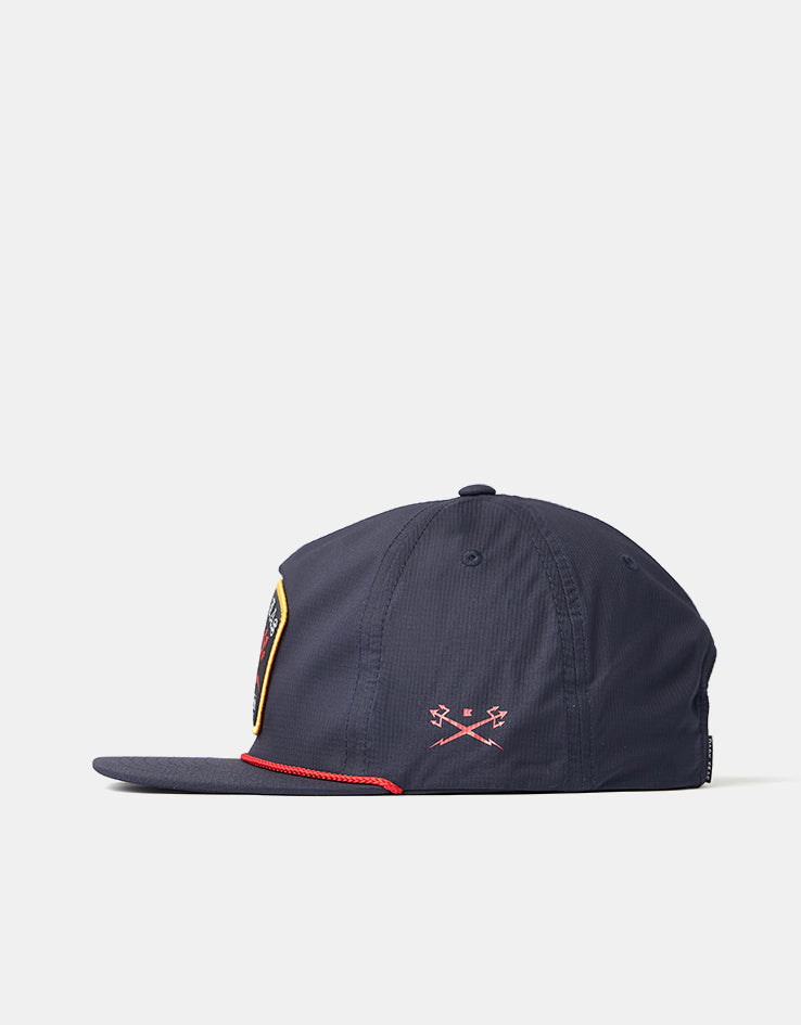 Dark Seas Headmaster Florida Snapback Cap - Dark Navy