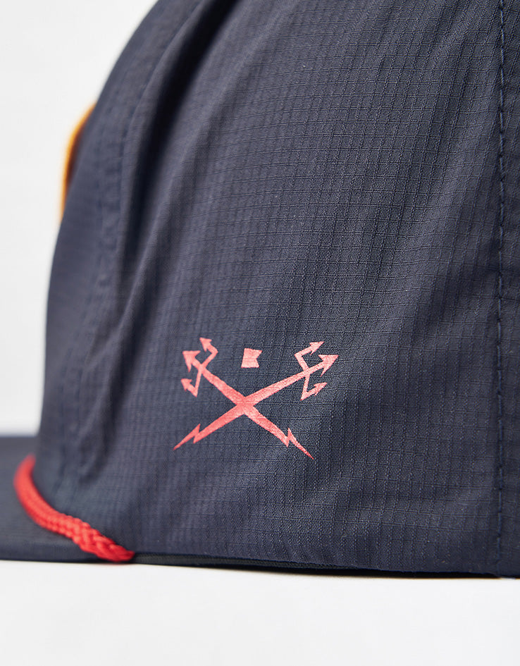 Dark Seas Headmaster Florida Snapback Cap - Dark Navy