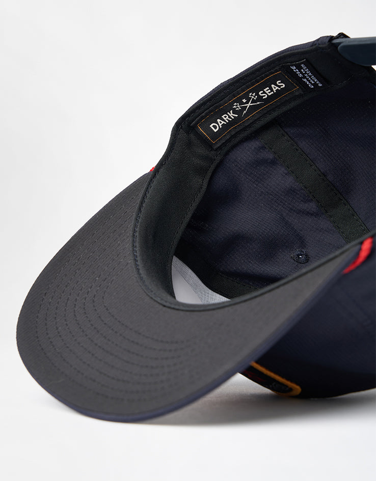 Dark Seas Headmaster Florida Snapback Cap - Dark Navy