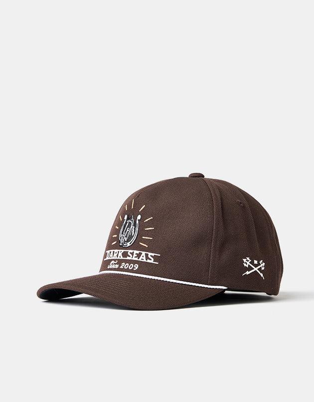 Dark Seas Corral Snapback Cap - Brown
