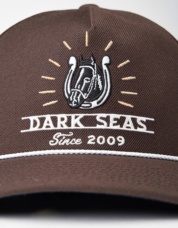 Dark Seas Corral Snapback Cap - Brown