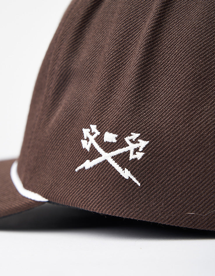 Dark Seas Corral Snapback Cap - Brown