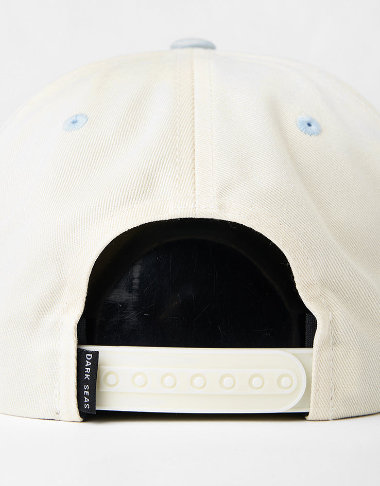 Dark Seas Vapor Snapback - White/Light Blue