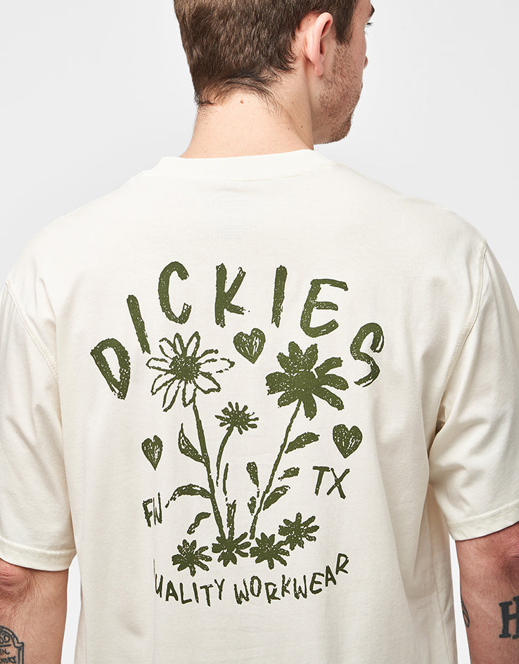Dickies Cherry Fork T-Shirt - Egret