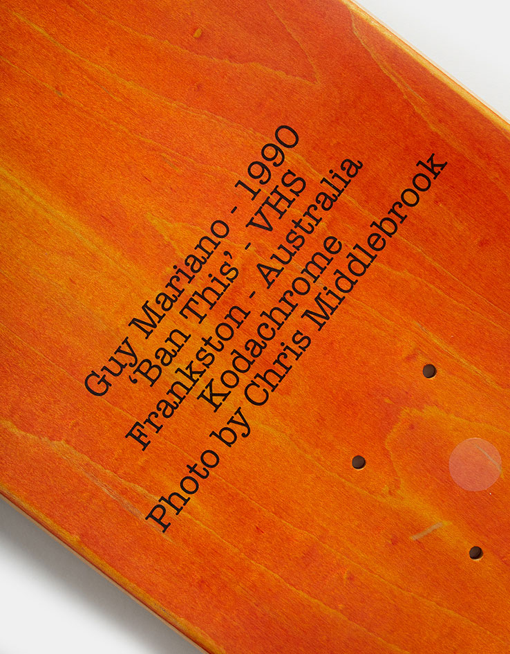 April Mariano 1990 Skateboard Deck - 8.38"