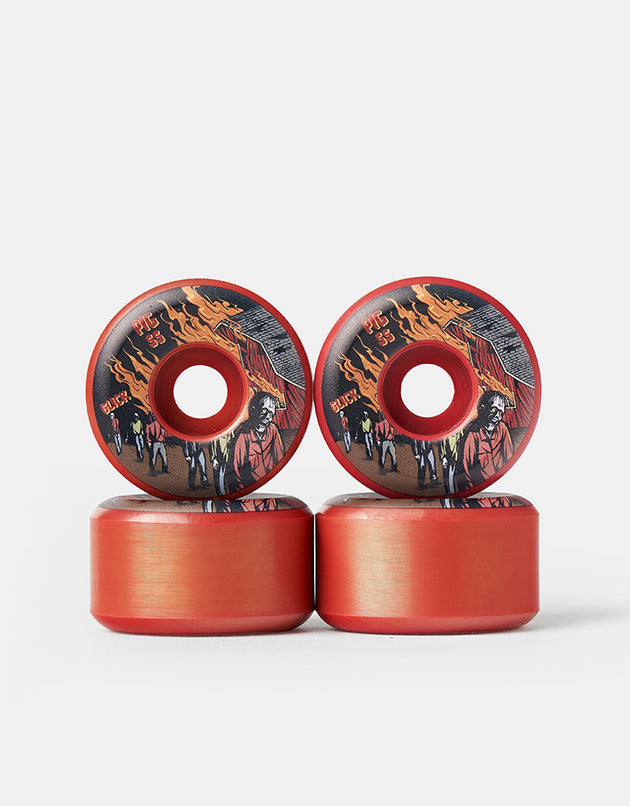 Pig Glick Apocolypse 97a Cube Shape Skateboard Wheels - 55mm