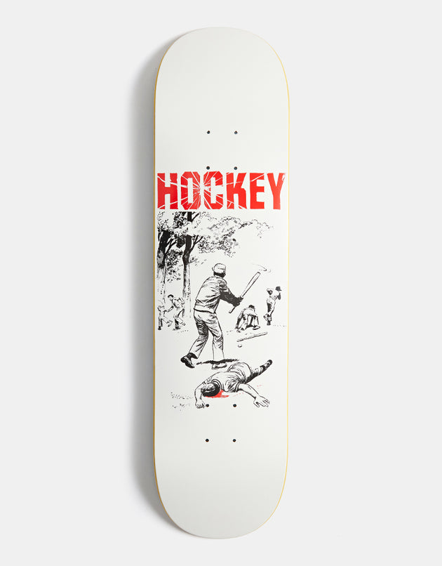 Hockey Baseball Skateboard Deck - 8.1"