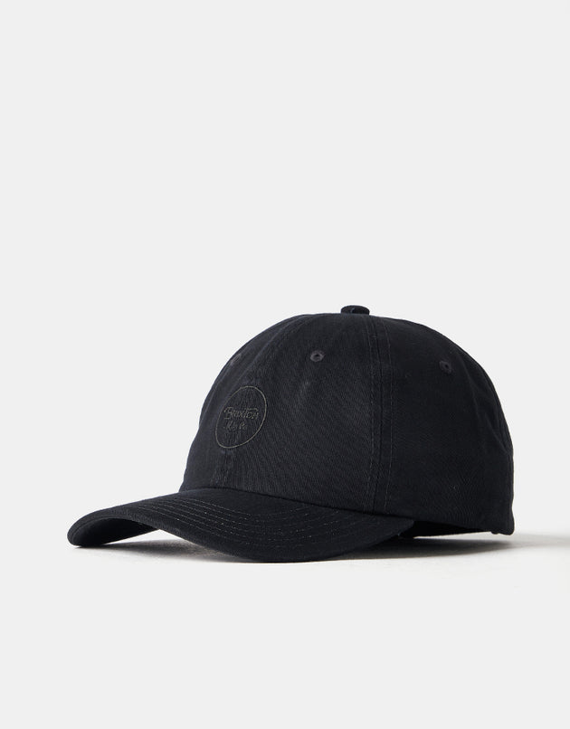 Brixton Wheeler Cap - Black Vintage Wash