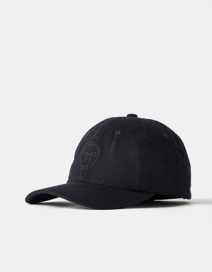 Brixton Wheeler Cap - Black Vintage Wash