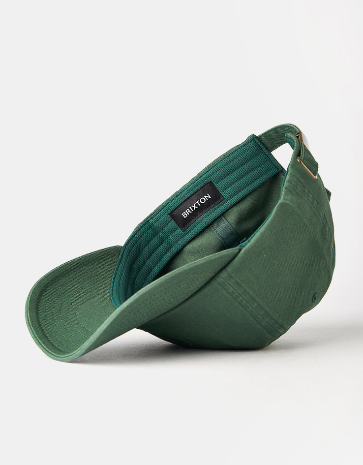 Brixton Wheeler Cap - Trekking Green Vintage Wash