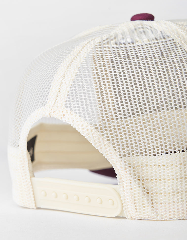 Brixton Genuine Trucker Cap - Off White/Port