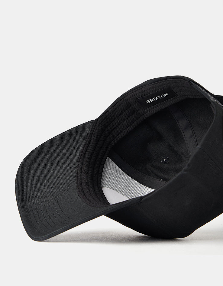 Brixton Rothwell Snapback Cap - Black