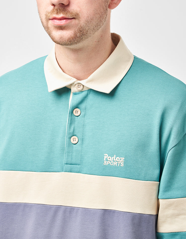 Parlez Plaza Rugby Shirt - Purple Haze