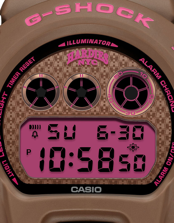 G-Shock x Hardies NYC Limited Edition DW-6900HH-5JR Watch - Brown
